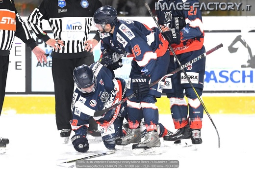 2019-11-16 Valpellice Bulldogs-Hockey Milano Bears 7134 Andrea Tulliani
